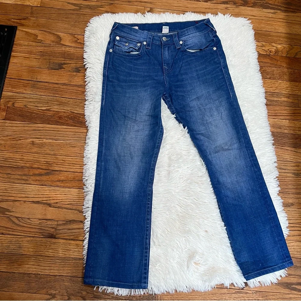 True Religion Mens Ricky relaxed straight jeans‎ size 32